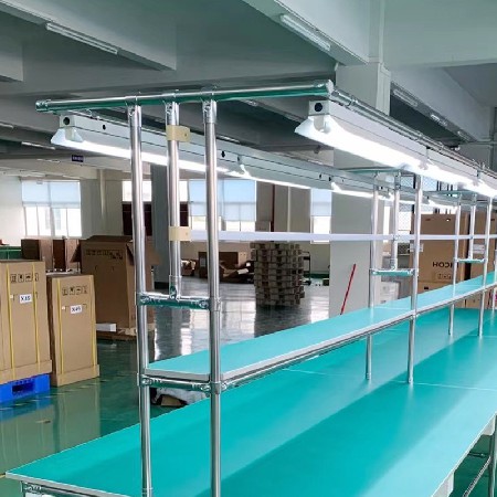 定制防靜電雙邊工作臺(tái) 車間裝配臺(tái)測(cè)試臺(tái)打包臺(tái)流水線車間工作臺(tái)