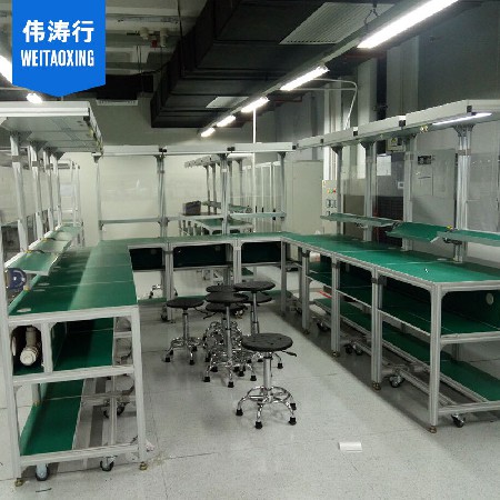 批發(fā)環(huán)形流水線工作臺(tái) 線棒U型生產(chǎn)線操作臺(tái) 精益環(huán)繞車間工作桌